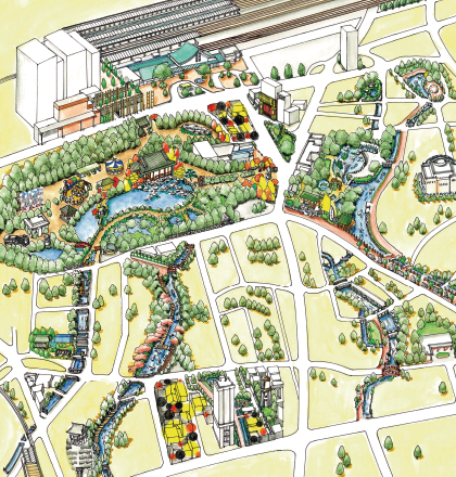 一期一絵せせらぎの街 MISHIMA